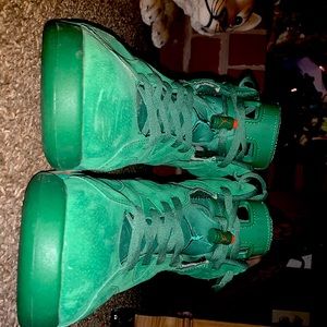Air Jordan 6 Retro NRG 'Green Suede Gatorade size 11s